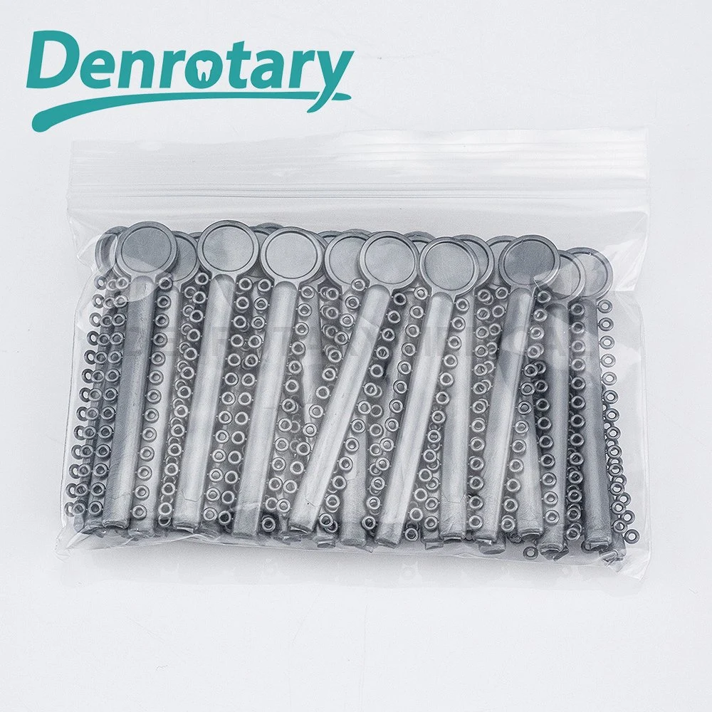 Caliente de ortodoncia Dental Denrotary vender ligadura elastomérica ligadura de la moda Tie