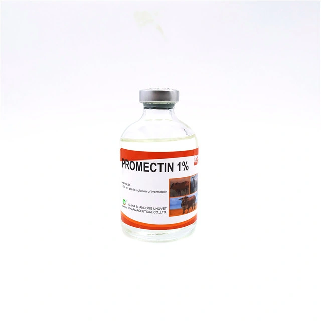 L'Ivermectin médecine vétérinaire de l'injection d'injection 100ml chameaux utiliser GMP de bonne qualité de niveau