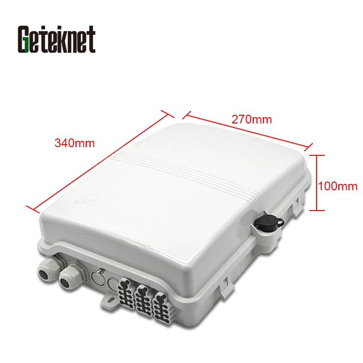 Gcabling Fiber Enclosure Box 24c Fiber Optic Termination Distribution Box Fiber Optic Switch Box