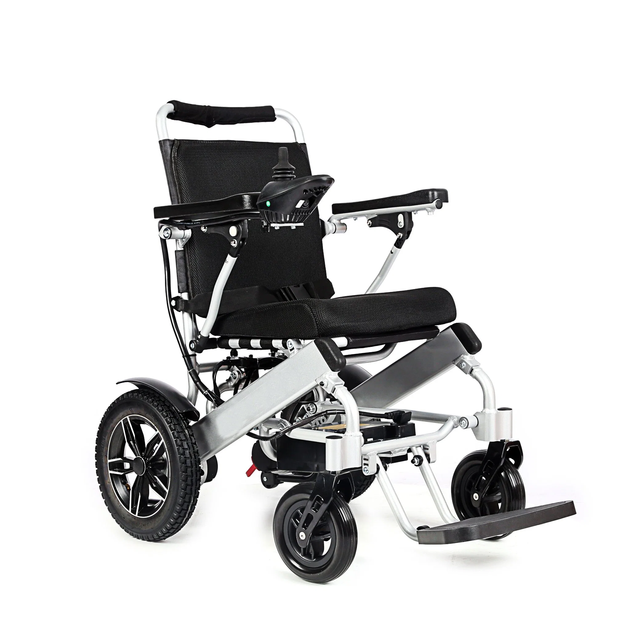 Disabled Easy Folding Powered Electronic Wheelchair with Lithium Battery