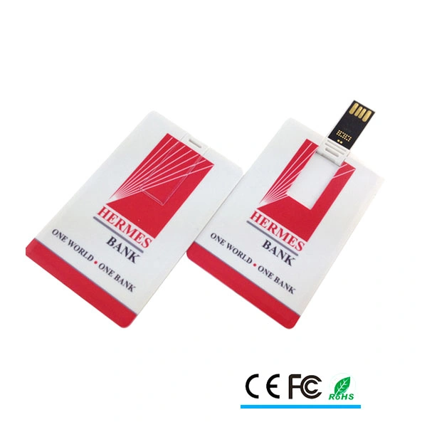 Бесплатный образец Business Card флэш-накопитель USB 8 ГБ 16ГБ 32ГБ