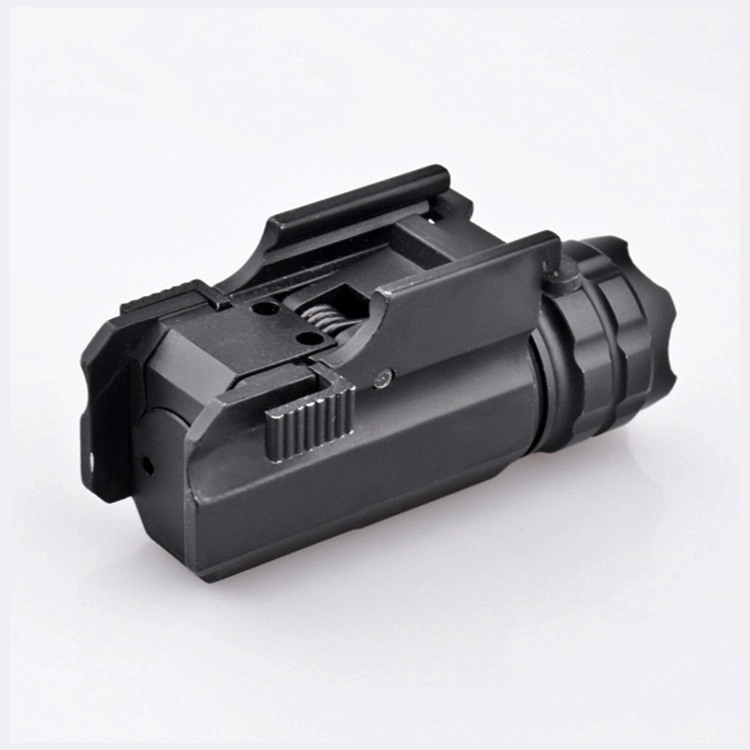 Tactical 250 Lumens Aluminium Compact Weapon Pistol LED Torch Flashlight