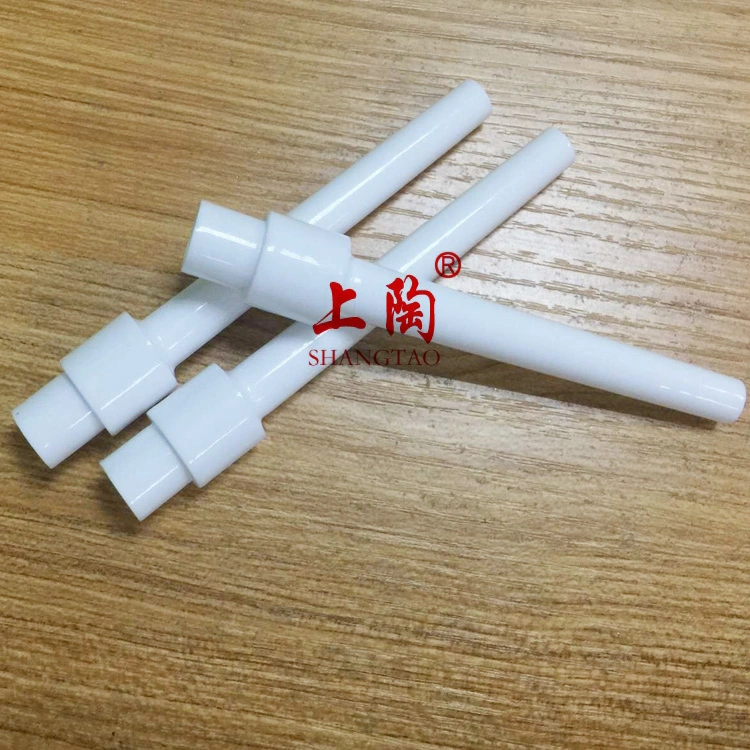 Glazed Alumina Al2O3 Ceramic Igniter Tube