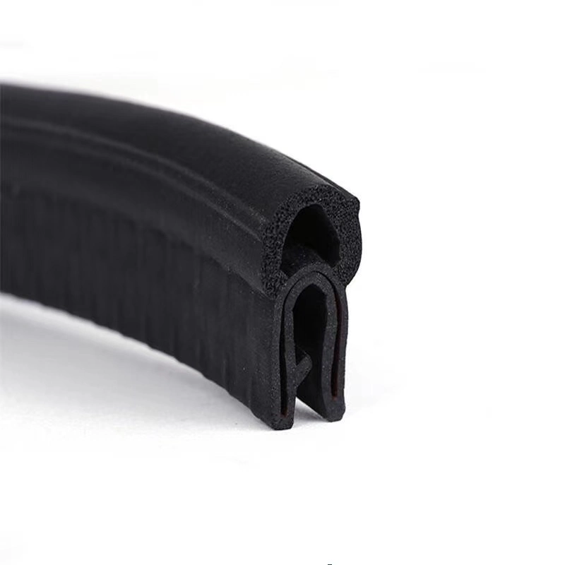 EPDM Rubber Composite Sealing Strip Gasket with Metal for Auto/Cabinet Door