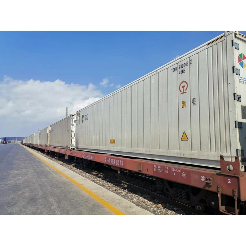 En juin, Shijiazhuang Gaoyi au transport ferroviaire en Asie centrale