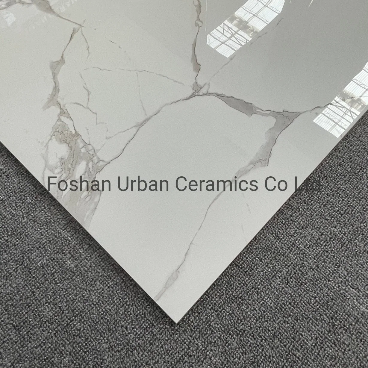 600x600mm Foshan populaire vente chaude vitrage vitrifiés poli un sol en marbre complet du corps en porcelaine Wall Tile