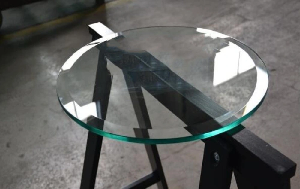 8mm -12mm Clear & Tinted Tempered Glass Table Tope / Toughened Glass Table Top with Ce Certificate