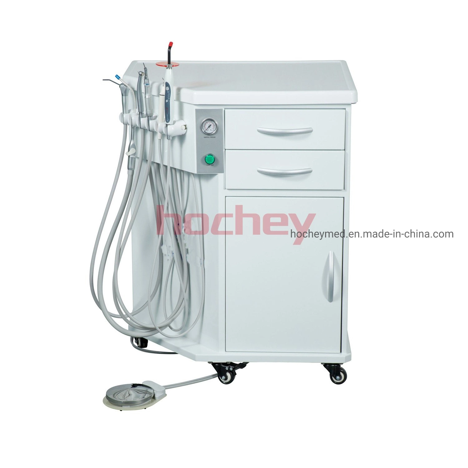 Hochey Medical China Best Price Mobile Dentist Chair Portable Dental Unit for Dental Clinic