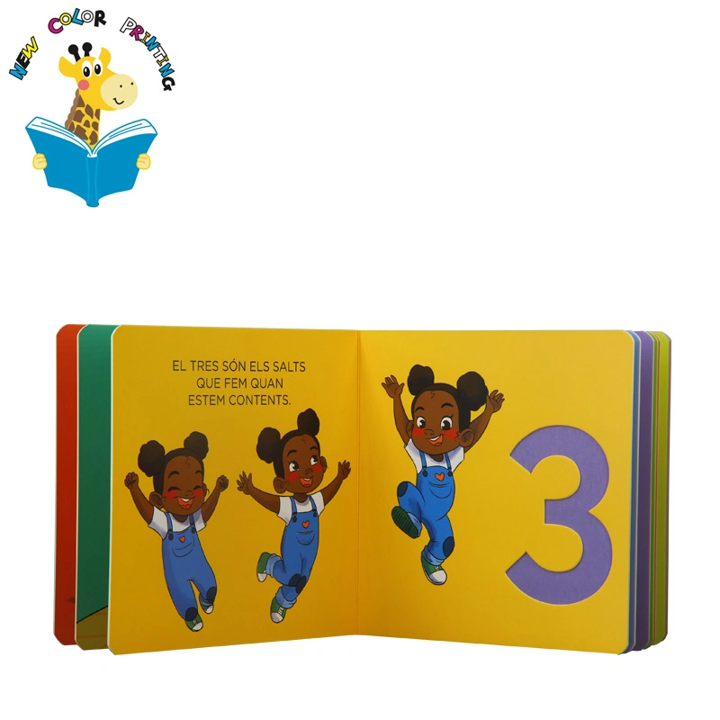 Numbers and Shapes Die Cut Children Learning Board Book