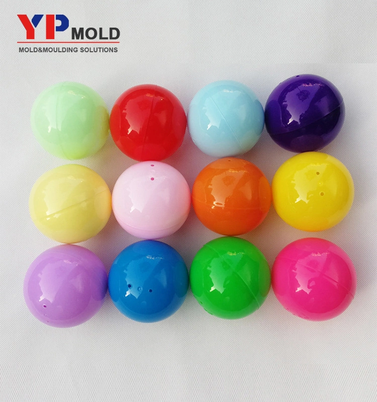 Plastic Ball Injection Mold for Children's Toy Colored Egg