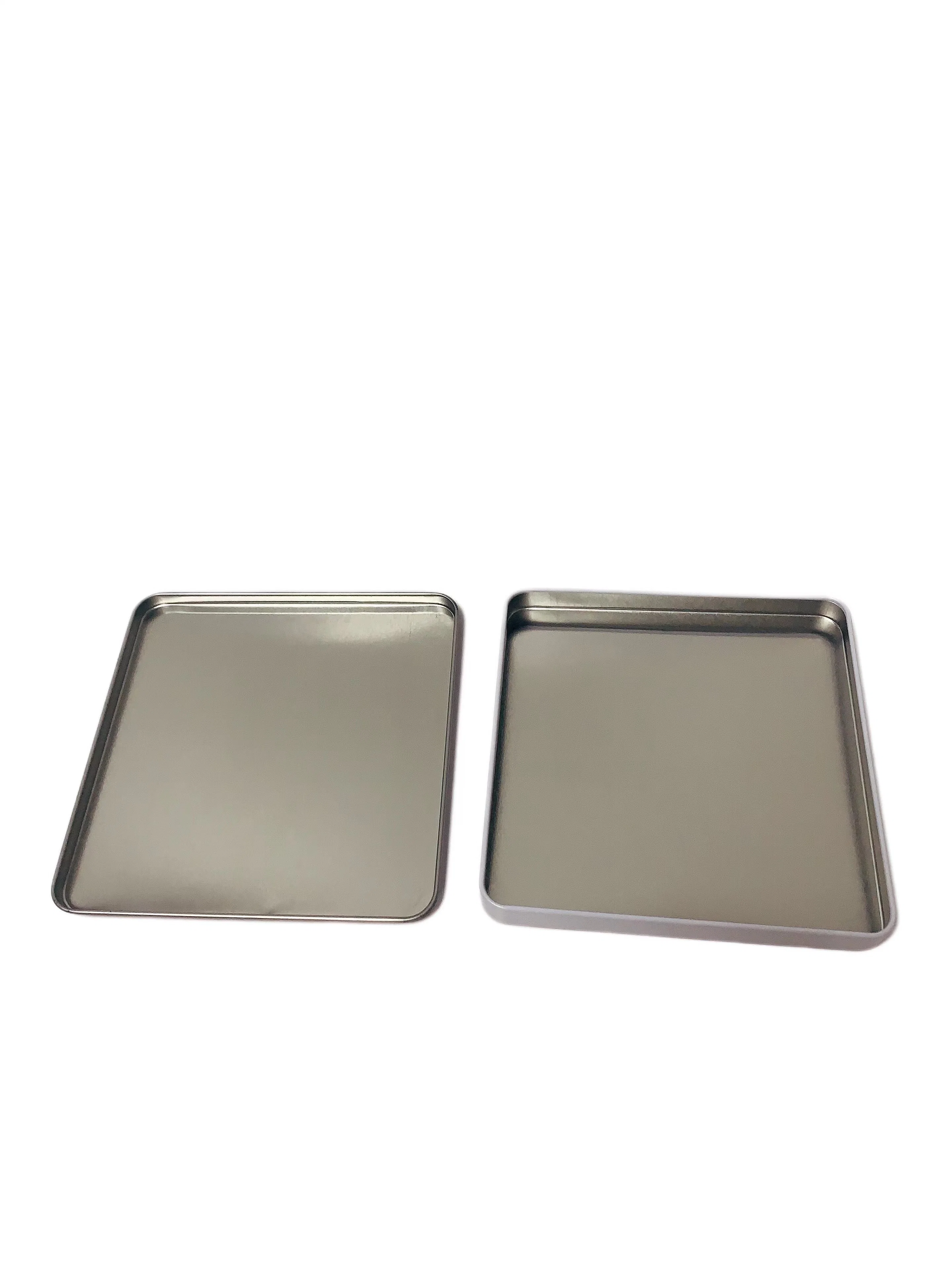 Square Shape DVD Tin Box, Metal Tin Case for CD and DVD Metal Tin Box for CD DVD Packaging CD DVD Storage Packaging Gift Tin Box