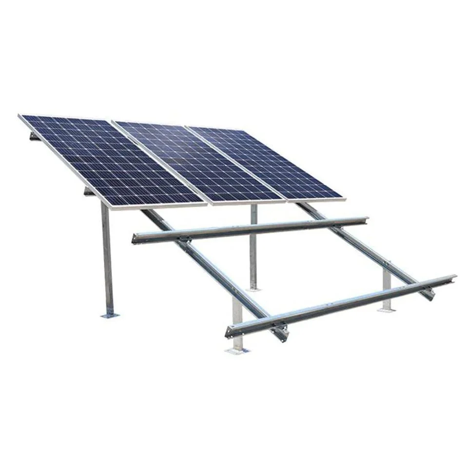 Gran rigidez OEM Soporte de acero inoxidable para panel solar soporte de seguimiento