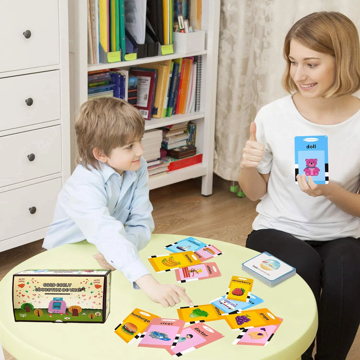 Baby Learning Educational Tool Flash Cards with Pictures