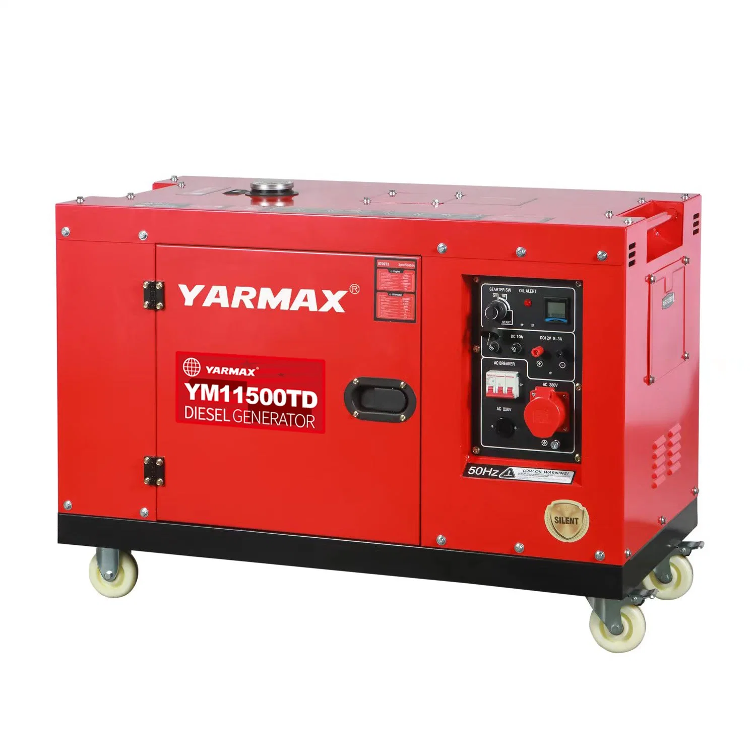 10kw Single Three Phase Diesel Generator Portable One Cylinder Generator