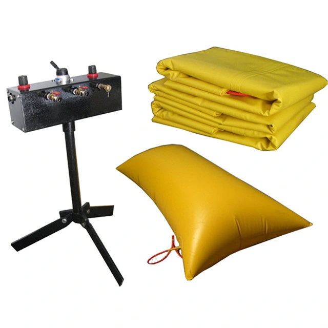 Quarry Tool Split Wedge Plugs and Reusable Air Bag for Granite