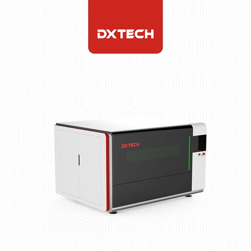 Dxtech 1000W 2kw 3kw Small Machine Size CNC Stainless Steel Iron Aluminum Sheet Metal High Precision Laser Cutting Machine