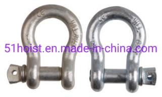 Rigging Hardware Us Type Screw Pin Anchor Shackle Bow Shackle G209 Shackle