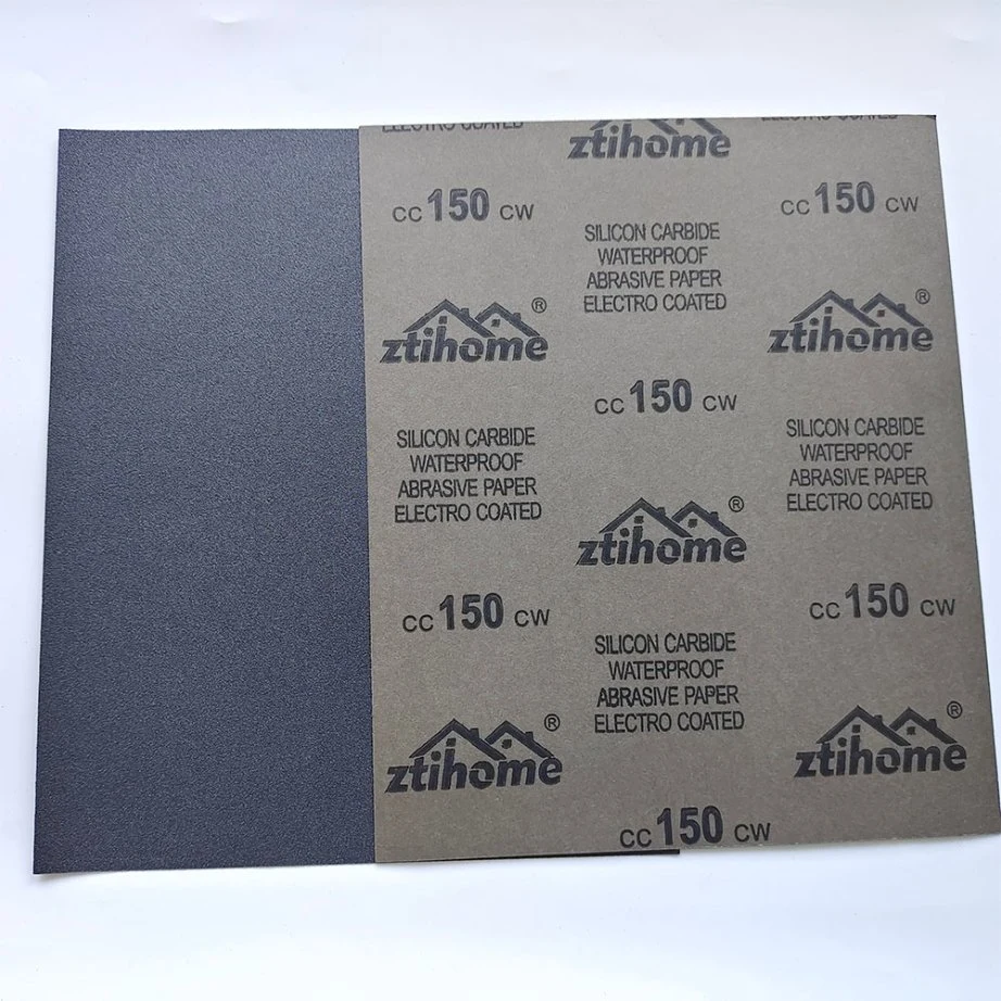 Abrasive Lixa Sandpaper 9X11" 230X280mm Wet&Dry Sandpaper 80~2500 Grit Latex Waterproof Paper Silicon Carbide Sand Paper