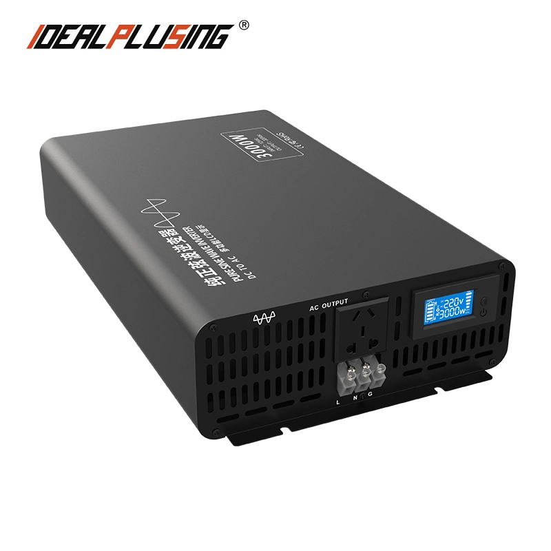 Inverseur Idealplusing 12V 24V 48V 60V 72V à 100V 110V 120V 220V 230V 240V 3000W DC AC Power Inverter Onde sinusoïdale pure