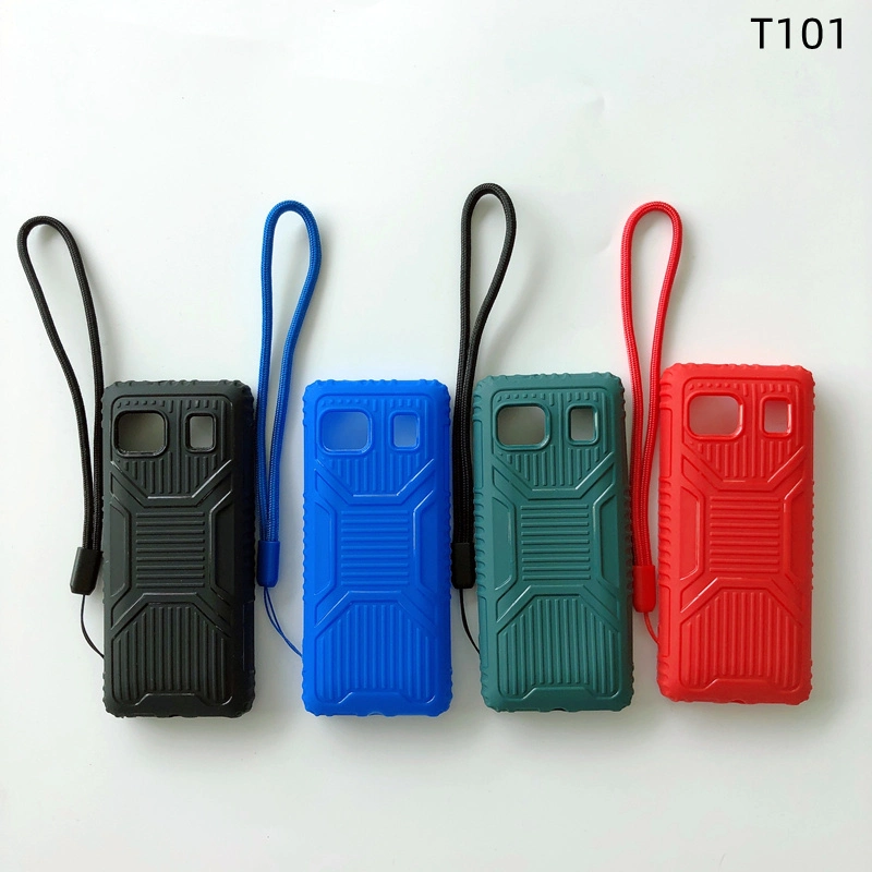 New Design Wholesale/Supplier Small TPU Phone Case Mecha Cover Suitable Tecno T101