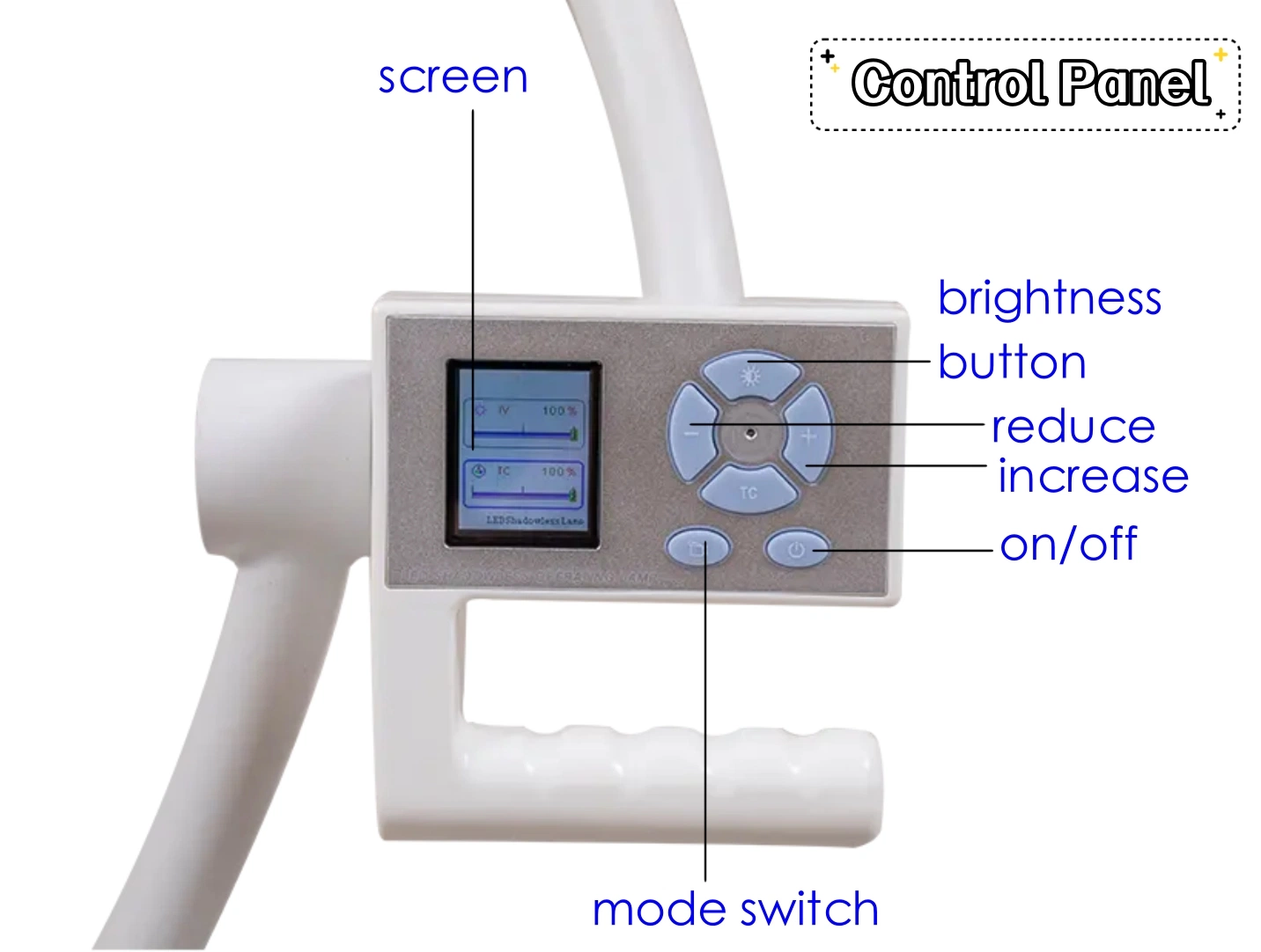 Surgical Equipment Hospital LED Shadowless Adjustable Operating Lamp Price