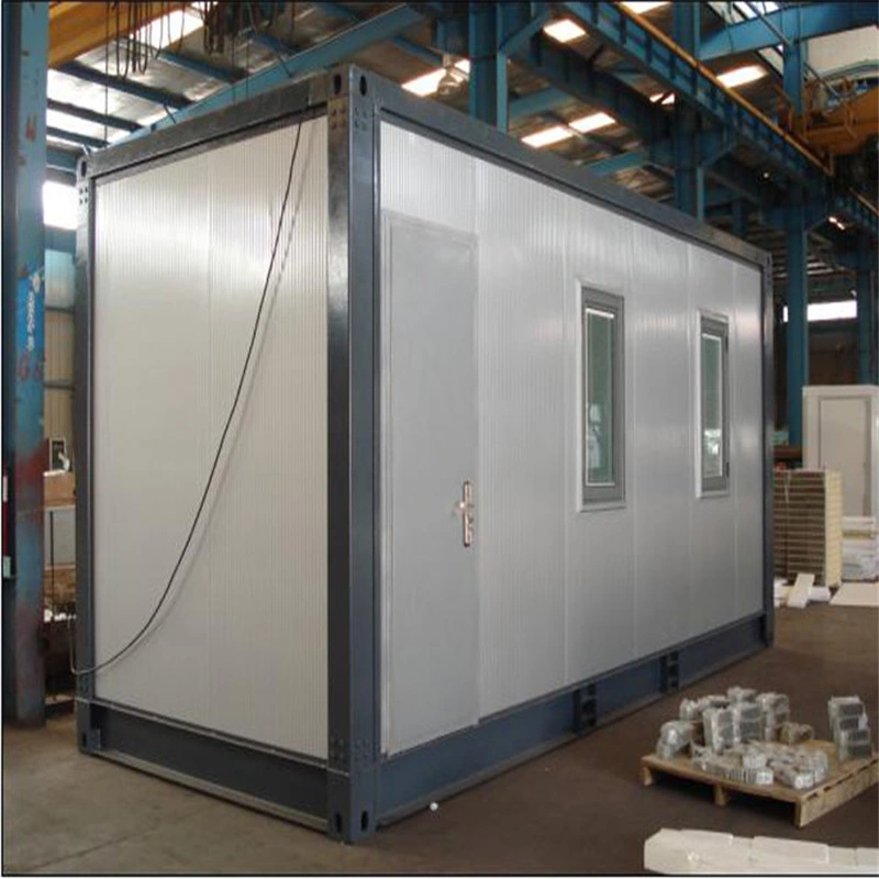 Expandable Grey Frame Prefabricated Container House 20FT Flatpack Office