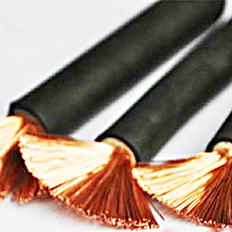 25mm 35mm 50mm 70mm 95mm de goma flexible eléctricos de cobre del cable de soldadura