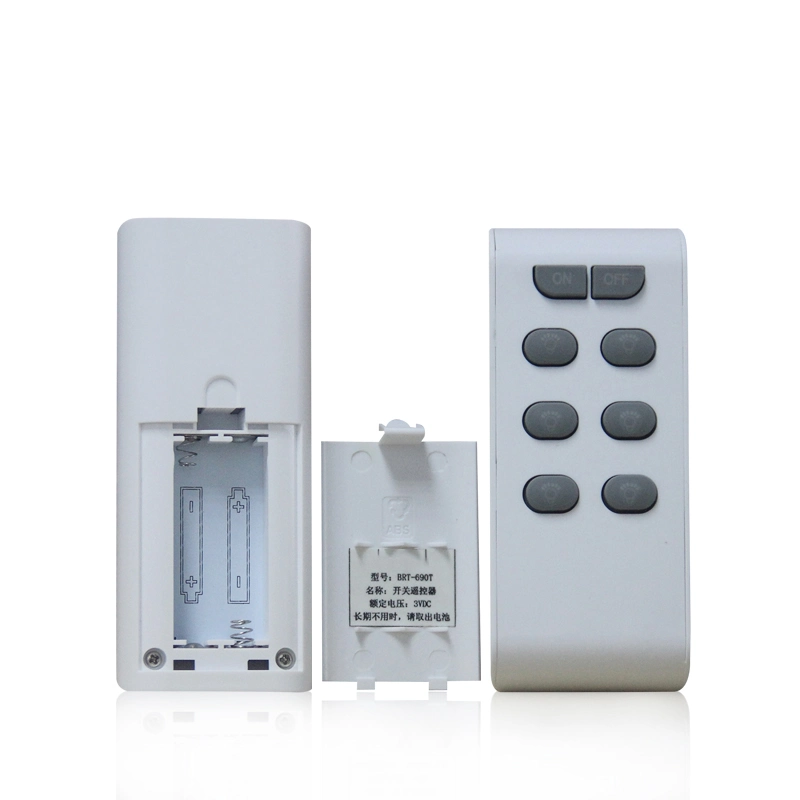 6 Gang Wireless RF Remote Control on/off Light Switch