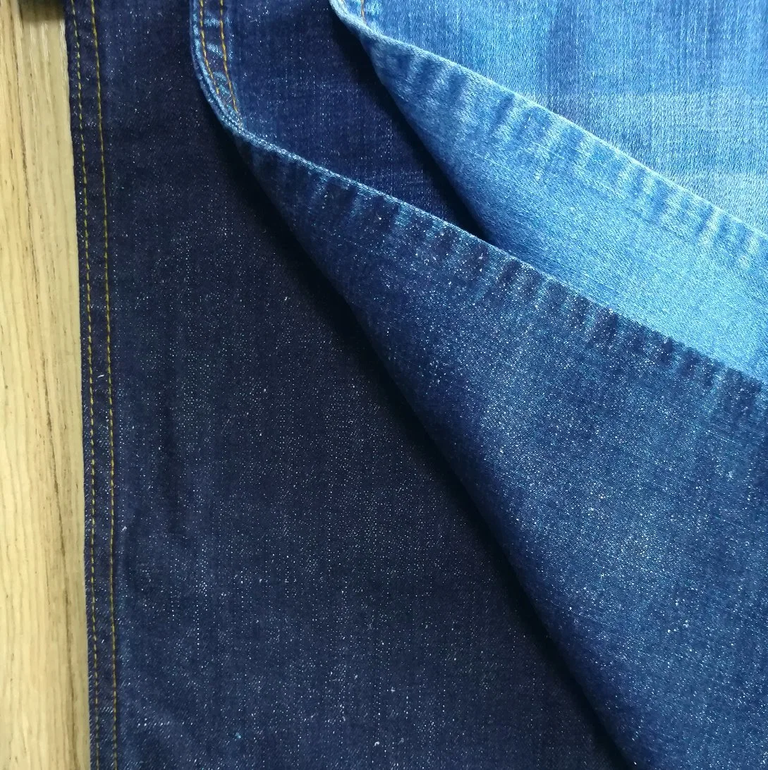 Hemp Denim Fabric for Fashion Brand Jeans Garment
