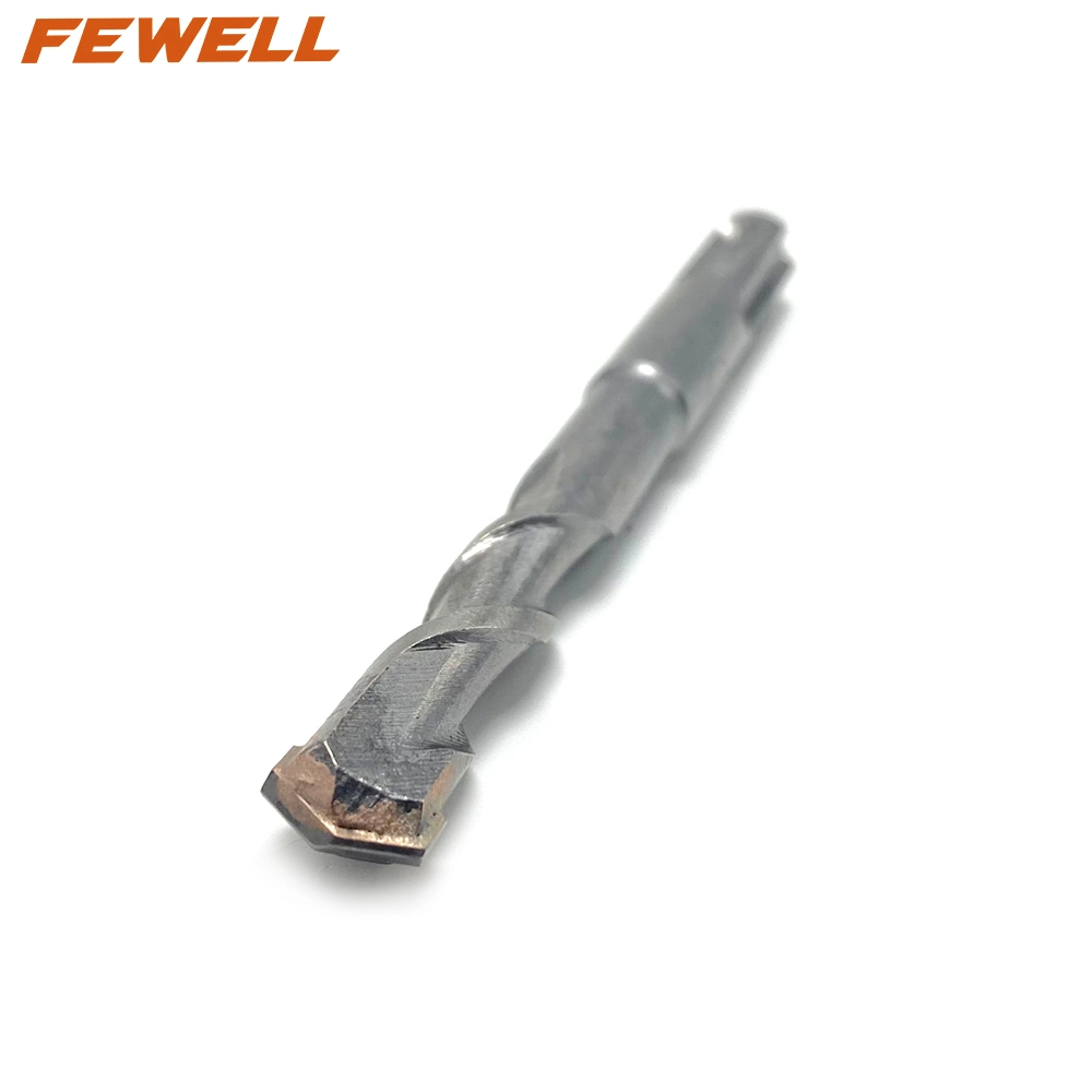 Perforador de pozos SDS Plus Carbide punta plana 10*110mm Tamaño máquina Herramientas taladro eléctrico de una sola acanaladura para granito de hormigón