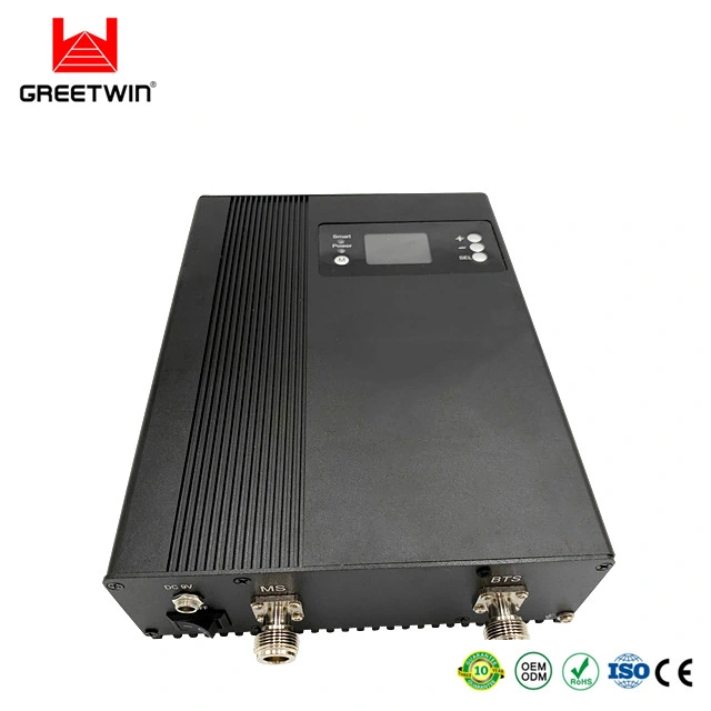 LCD Display Real-Time Gain 23 dBm Line Repeater Tri-Band LTE1800 WCDMA2100 LTE2600 2g 3G 4G Mobile Phone Line Signal Booster