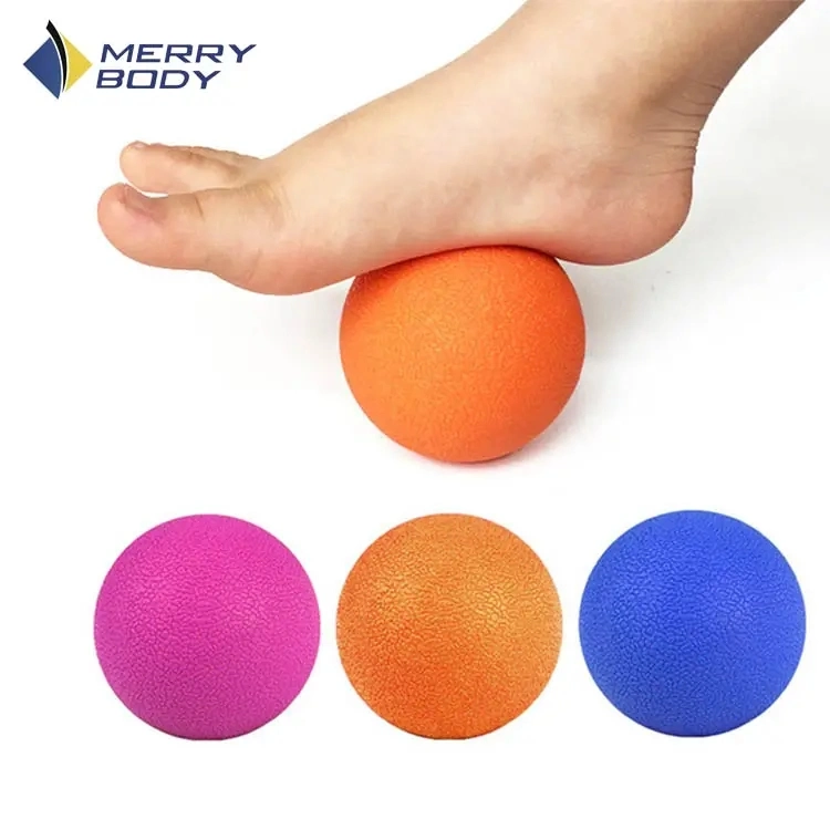 Hot Sale Natural Silicone Muscle Massage Roller Pilates Ball