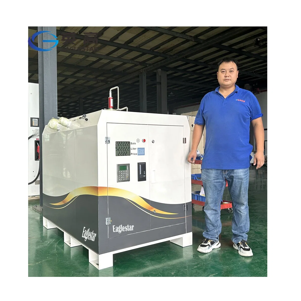 High quality/High cost performance  Fuel Dispenser with 1, 2, 3 Compartments Portable Mini Skid Gas Station