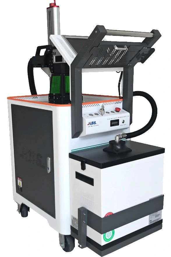 Metall Laser Marking Maschine mit Safe Cover / HBS tragbare Handheld Fiber Lasermarkiermaschine