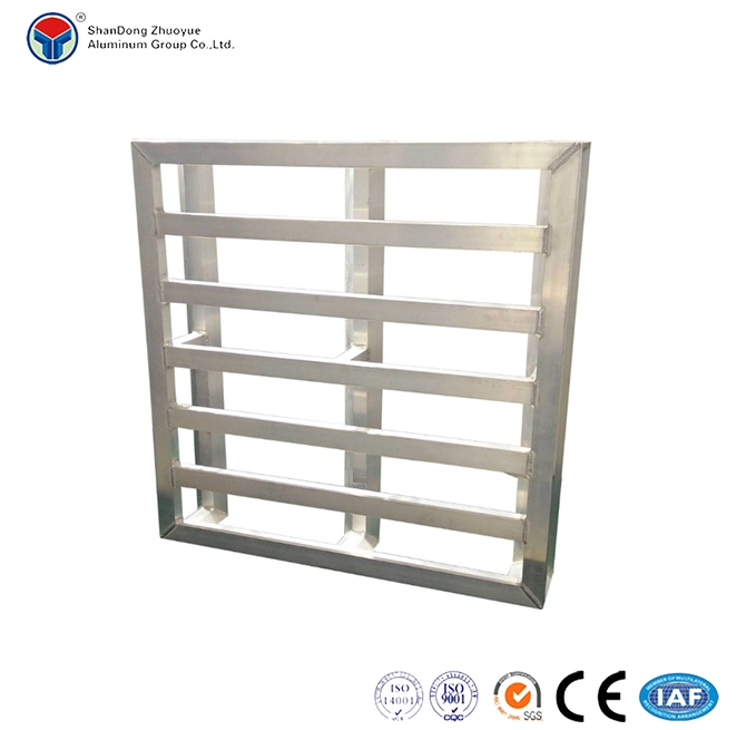 Directly Factory Price Customized Aluminum Pallet Metal Pallet Stacking Pallet