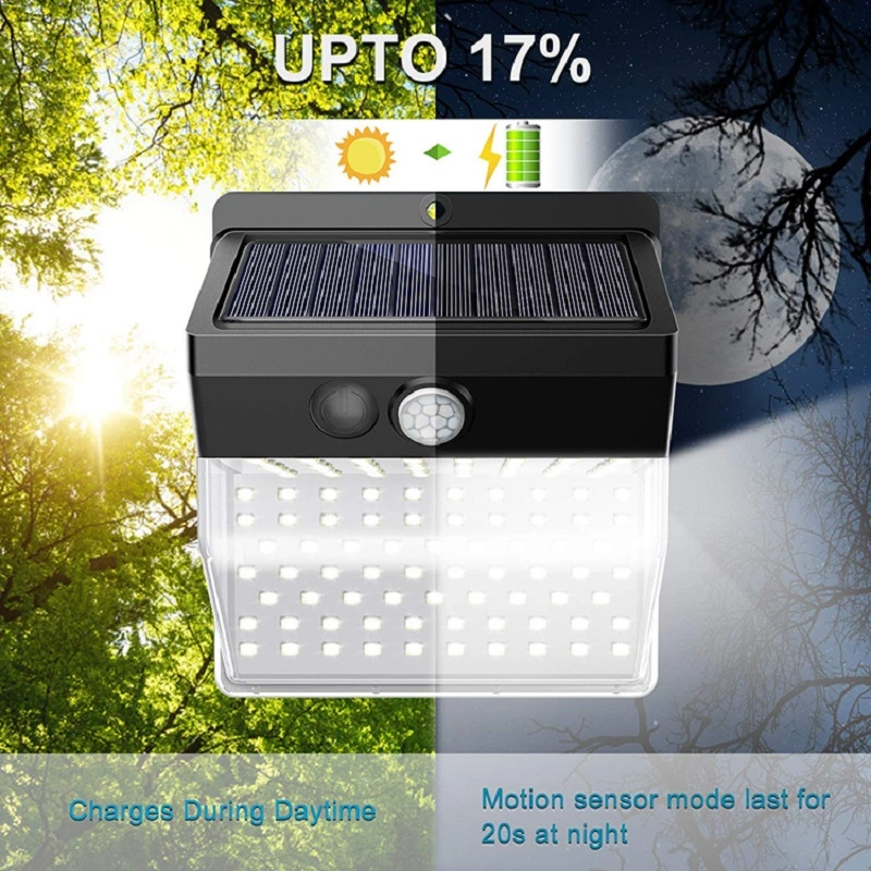 Brightenlux 108 LED Hot Selling Wasserdichte Bewegungssensor Outdoor-Sicherheit Nachtlicht Solar Wandleuchten