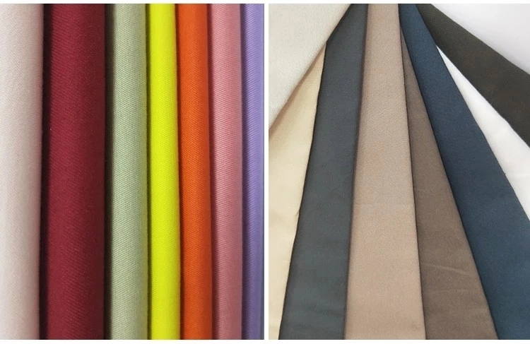 Hot Sale Solid Dyed Cotton Spandex Fabric for Pants Uniforms