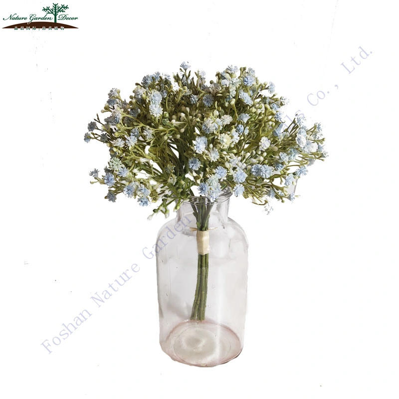 Populares flor artificial para la decoración de bodas Gypsophila Babysbreath plástico