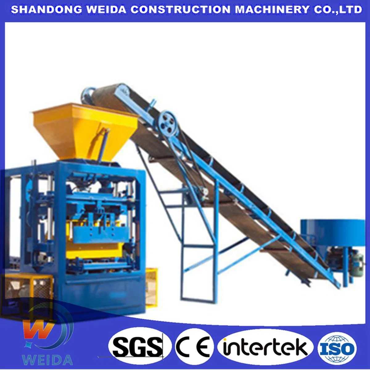 Small Investment Paving Stone Concrete Hollow Gal Blocks Making Machine Price