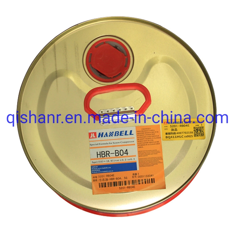 La Chine de l'huile de réfrigération Hanbell Hbr-B05 avec 5 gallons