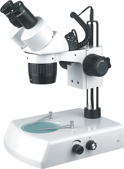 20X-40X Super Widefield microscopio estéreo con la parte superior e inferior de luces (BM-204)