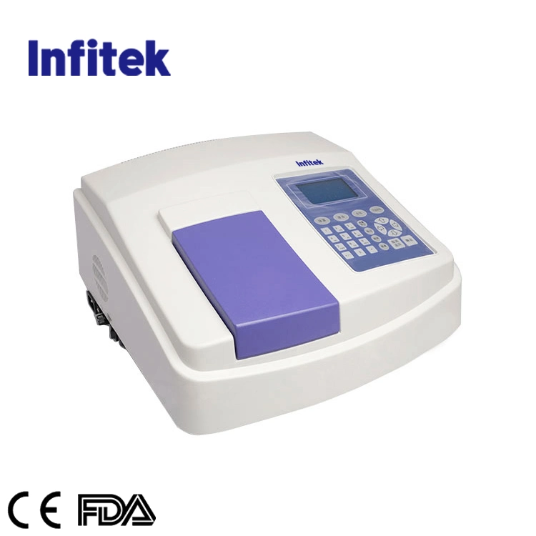 Espectrofotómetro UV-visible Infitek Lab con CE FDA