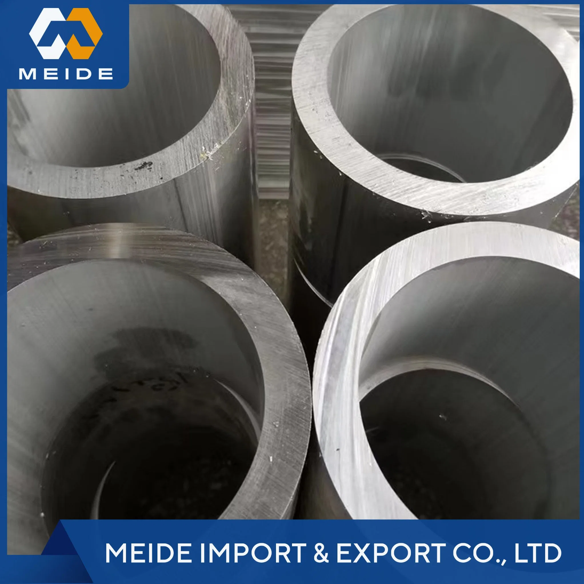 Factory Provides Aluminum Alloy Tube 6063 6201 6005 6005A 6105 6106 6008 6009 6010 6110A 6011 Seamless Polished Aluminum Tube Welded Parts Shaped Aluminum Pipe