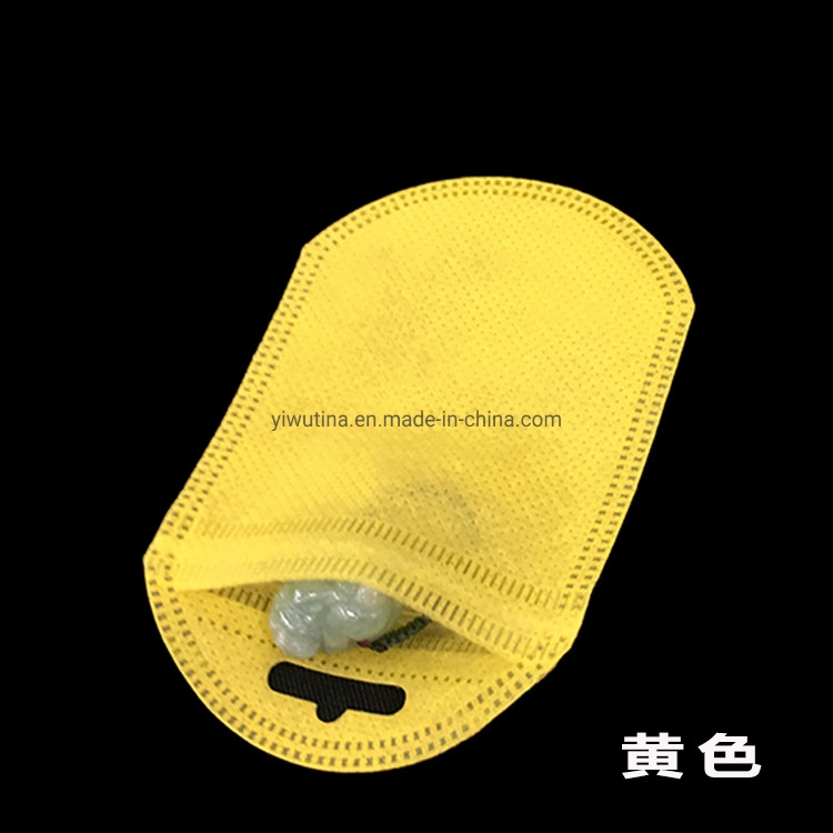 La joyería no tejido Bolsa Mini caja de regalo Bolsa Bolsa de plástico del cabezal reutilizables.