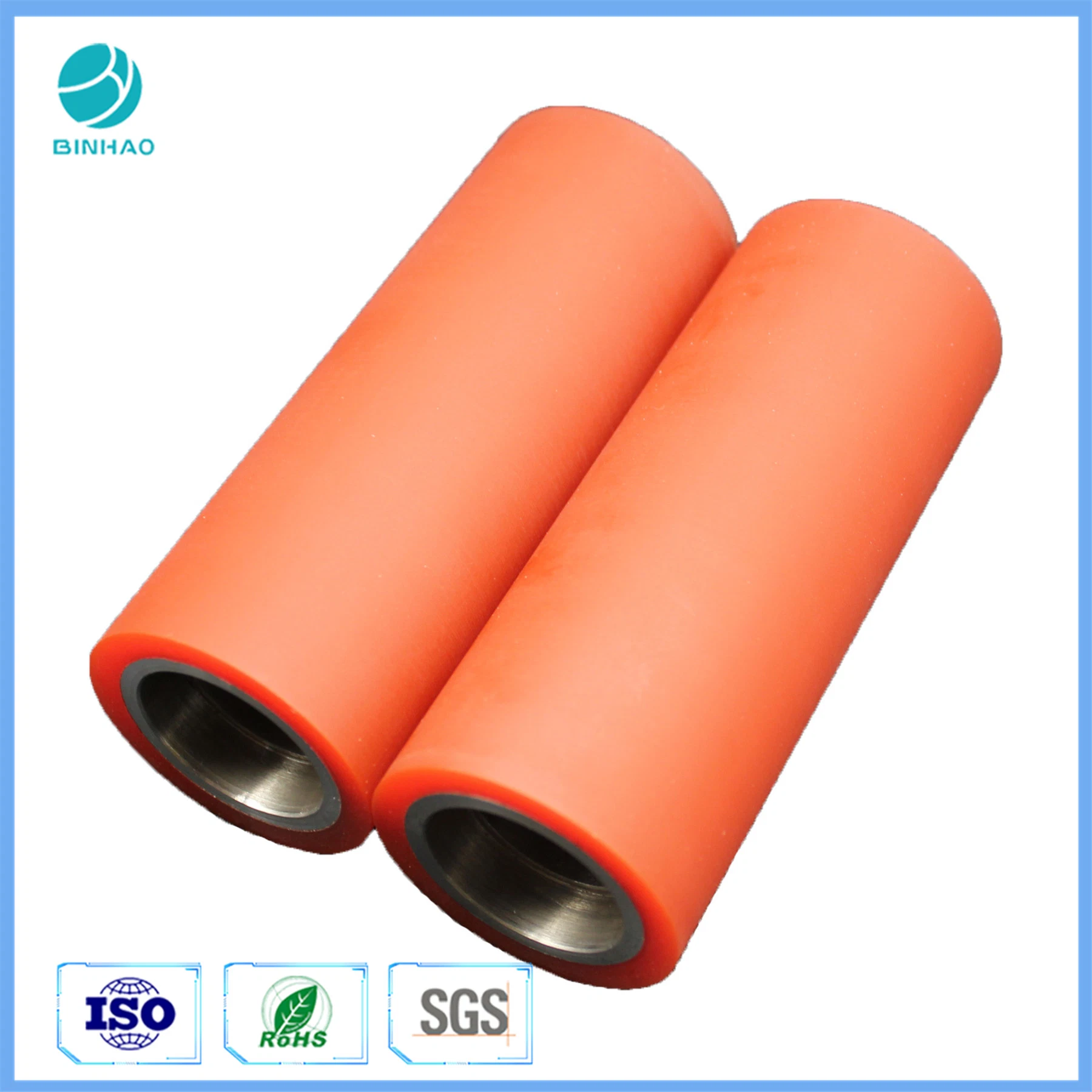 Paper Rubber Pressure Roller to Press Unreeled Input Paper