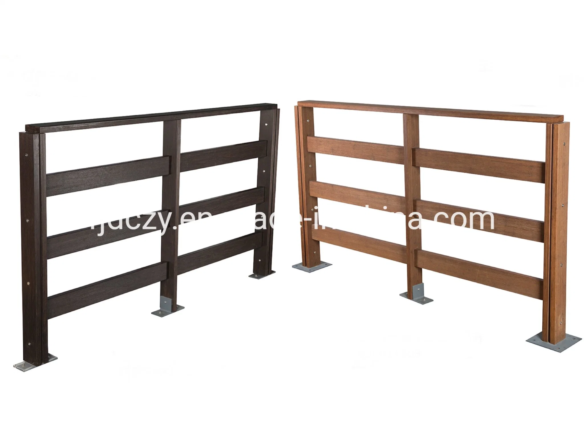 Fsc Hardness Balcony Fence Farm Post Bamboo Wooden Garden Fence