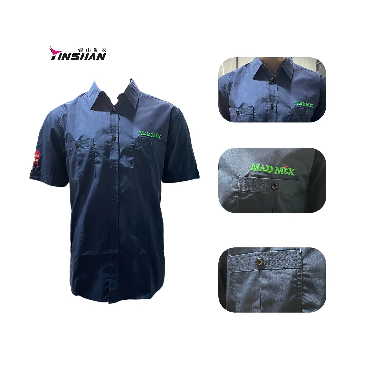 New 2023 Labor Clothing Workwear Clothes for Men Factory Uniform Set