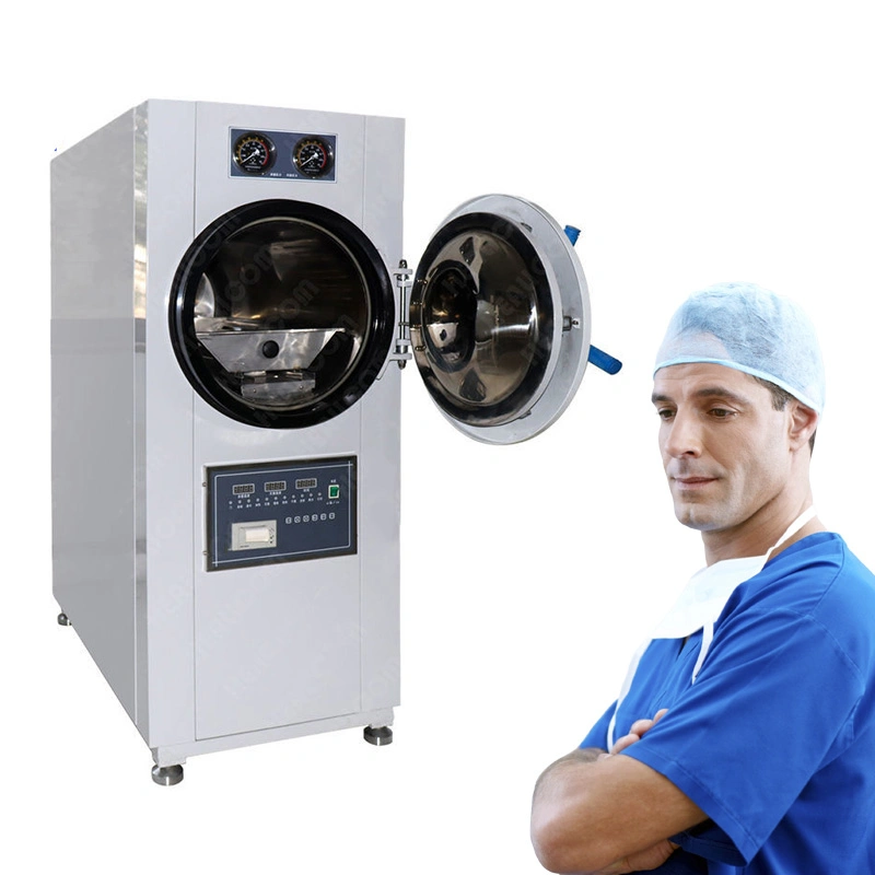 Cilíndrico horizontal esterilizador Autoclave de vapor a presión