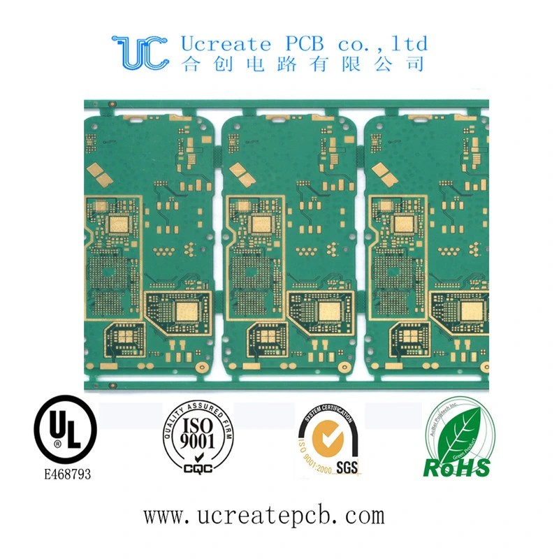 PCB Manufacturers PCBA Assembly Printed Circuit Board Supplier Green Silver Telecom Wireless PCB