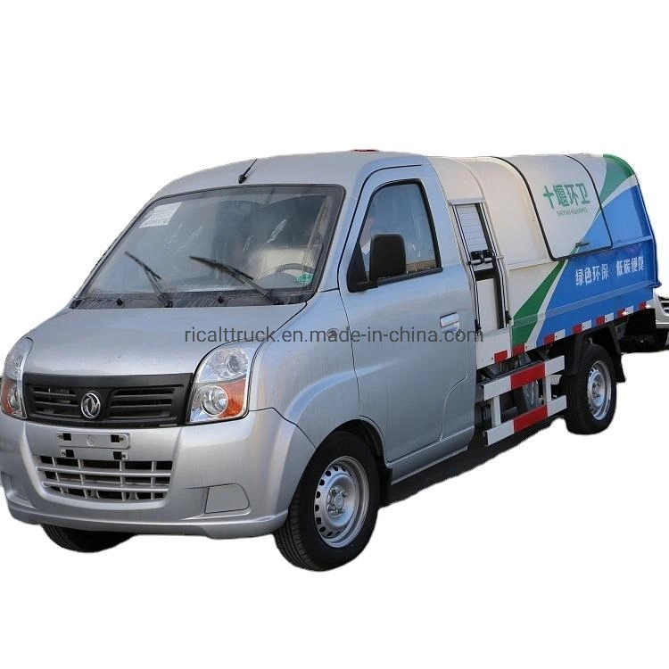 Dongfeng 4X2 Special Vehicle Garbage Compactor Truck Factory Sale Mini Garbage Truck